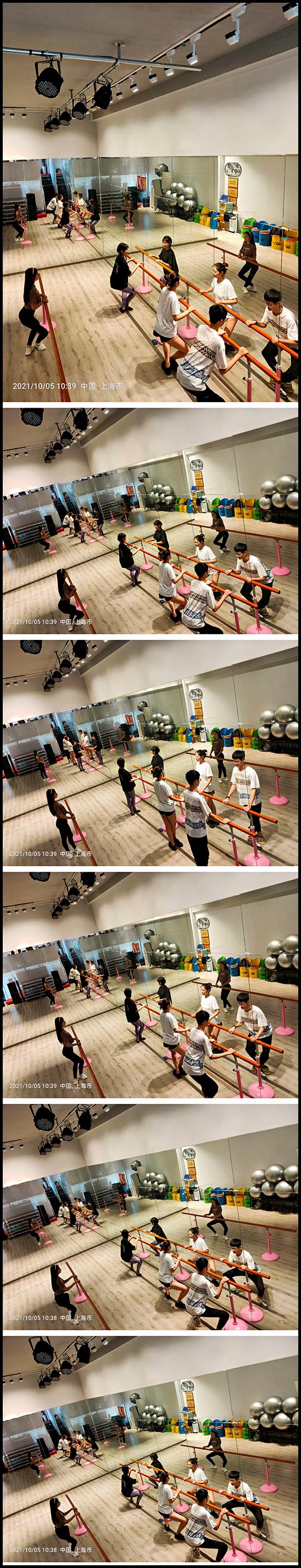 模特培訓(xùn)課堂分享，近期學(xué)員訓(xùn)練照片原圖直出，學(xué)員形體訓(xùn)練照片2